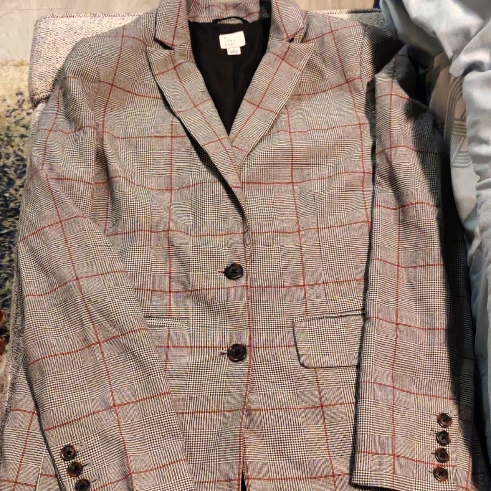 Black & Red Striped Blazer (A New Day from Target)
